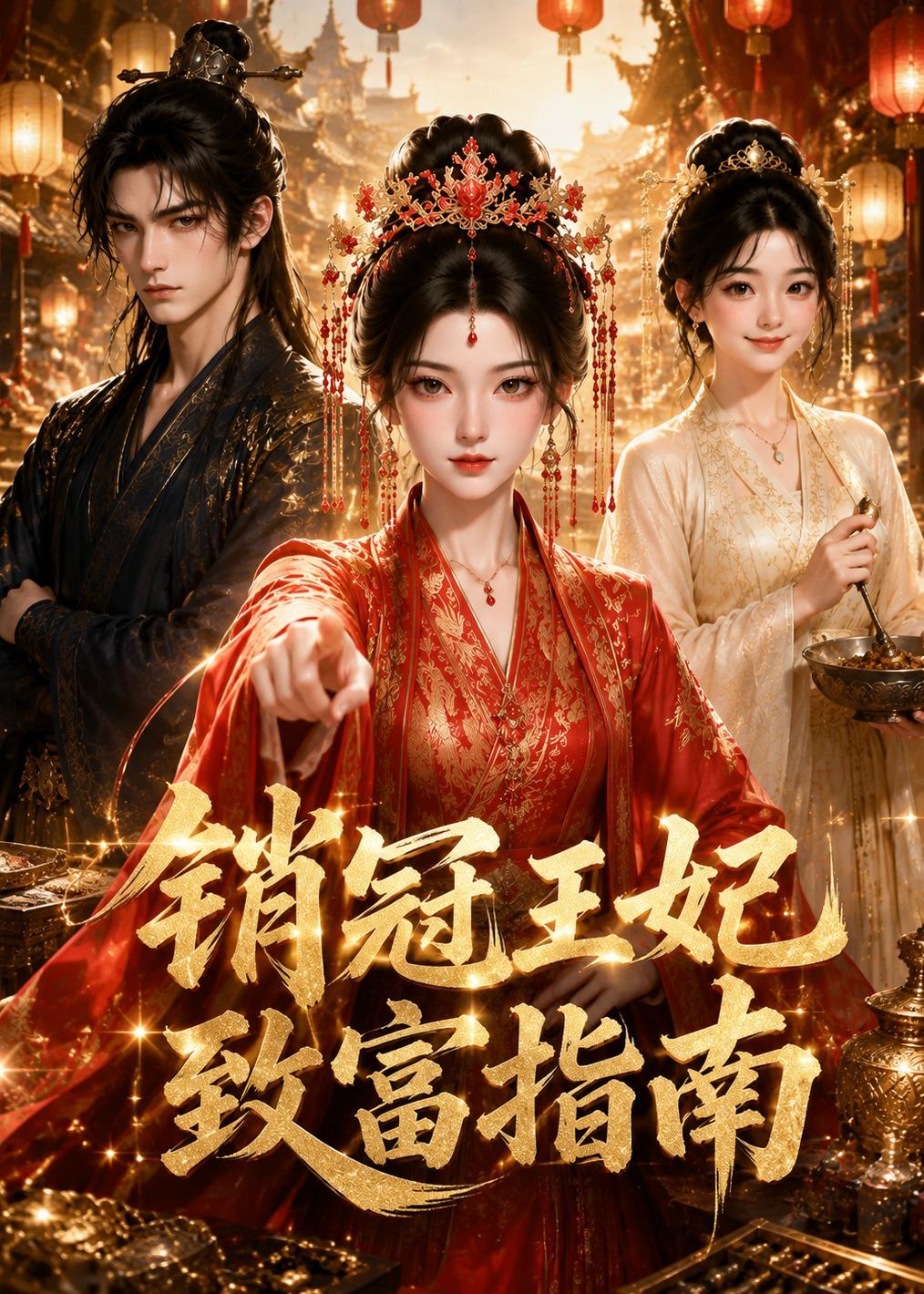 古装甜宠短剧《嫁进侯门当团宠》竖版海报